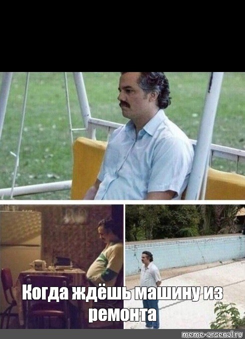 Create meme: meme of waiting for Escobar, Pablo Escobar is waiting for meme, Pablo Escobar 