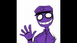 Create meme: rebornica, fnaf, the purple guy