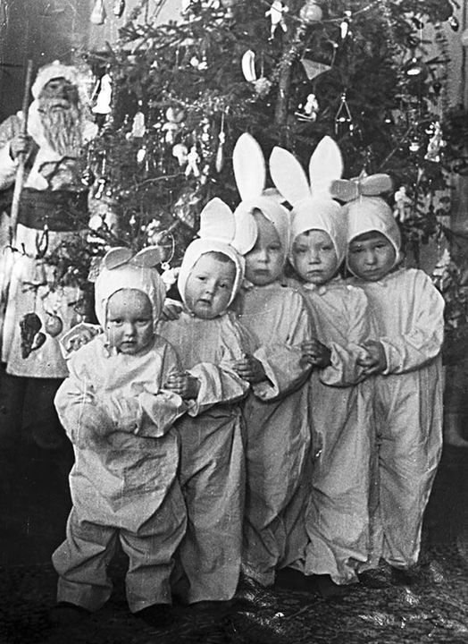 Create meme: Soviet children's New Year costumes, Soviet New Year costumes, New Year costumes of the USSR