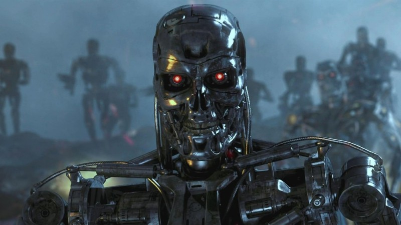 Create meme: t 800 terminator, terminator 1 , terminator rise of the machines