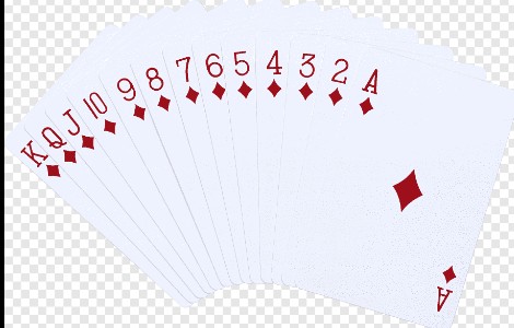 Create meme: playing cards, card poker, maps on a white background