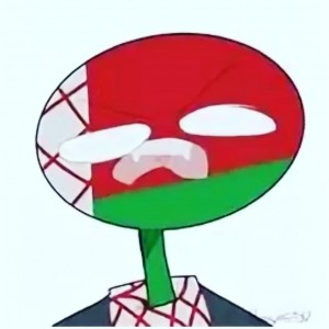 Create meme: smile [meme] - countryhumans, Poland cannibals art, countryballs