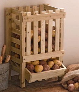 Create meme: IKEA storage box vegetables, a box of vegetables, box of potatoes in the cellar