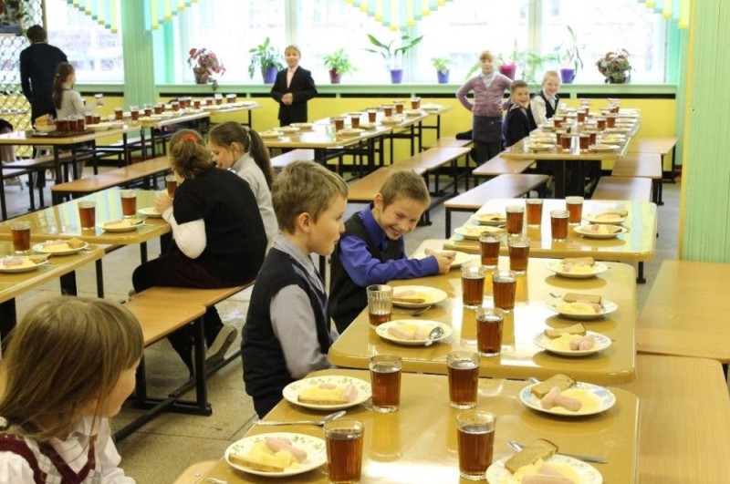 Create meme: in the school cafeteria, school meals, meals in the school cafeteria