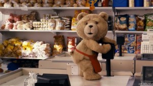 Create meme: Ted is a third wheel at the checkout, the third wheel GIF, Ted 3 extra in store