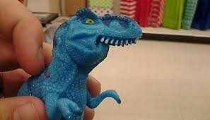 Создать мем: тиранозавр игрушка, тираннозавр рекс булофная, синий динозавр