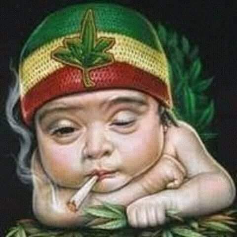 Create meme: boy , marijuana art, ganja