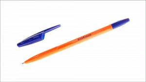 Create meme: ballpoint pen bic orange,blue, 0.35 mm, art. 8099221, ballpoint pen erich krause r-301 orange, ballpoint pen erich krause r-301, blue (22187)