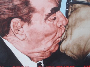 Create meme: shmuck, kiss, brezhnev