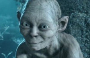 Create meme: Gollum smile, the Lord of the rings Gollum, my precious from the Lord of the rings