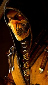 Создать мем: Mortal Kombat X, скорпион мортал комбат, скорпион мортал комбат 10