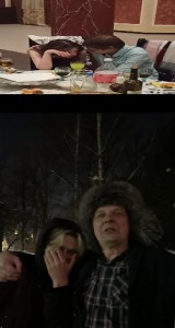 Создать мем: жизнь в деревне, в деревне, зимняя шапка жириновского