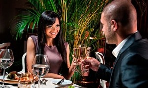 Create meme: beautiful couple, a romantic date in a restaurant photo, restaurant