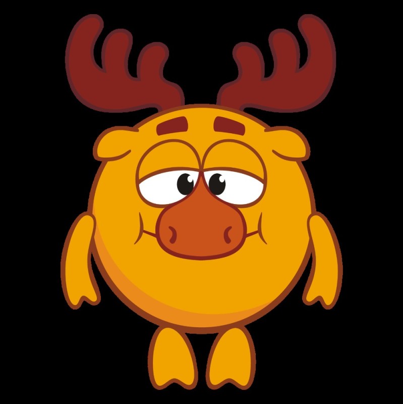 Create meme: moose smeshariki, smeshariki moose is phenomenal, moose from smeshariki