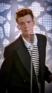 Создать мем: неко арк:rick astley - never gonna give up, папин олимпос, never gonna give you up