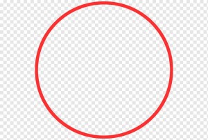 Create meme: a red circle on a transparent background, the red circle