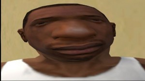 Create meme: CJ stoned, try not to laugh challenge, Carl Johnson