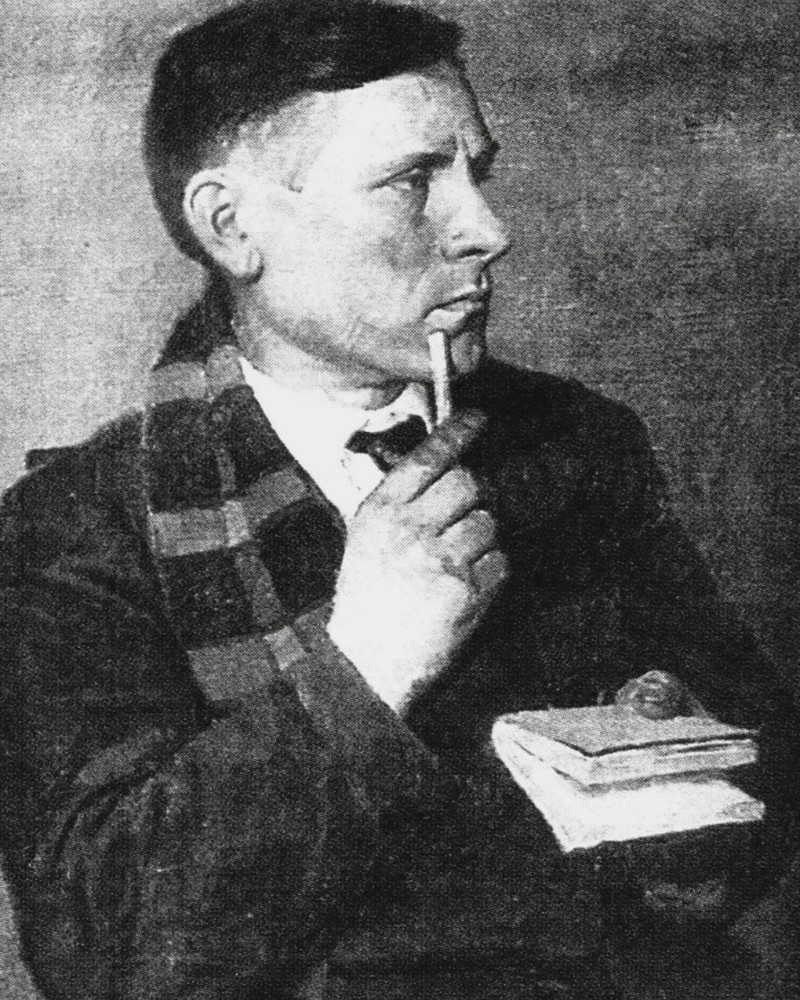 Create meme: Bulgakov Mikhail Afanasievich, Bulgakov's portrait, Mikhail Bulgakov portrait
