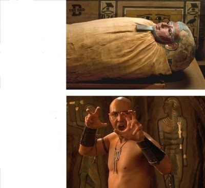 Создать мем: египетская мифология мумии, арнольд вослу имхотеп, арнольд вослу