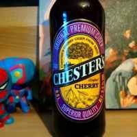 Create meme: cherry chesters cider, beer drink chester, chester cider