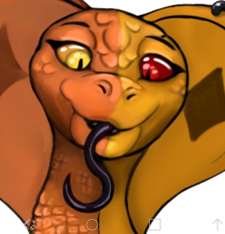 Создать мем: furry snake vore, furry snake, xcom viper