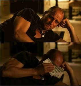 Create meme: woody Harrelson wiping his tears, wipes tears with money, woody Harrelson wiping tears with money