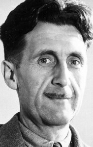 Create meme: George Orwell