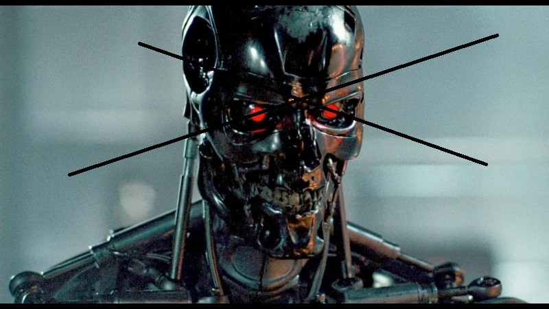 Create meme: terminator , Terminator 1984 endoskeleton, terminator 1984 robot