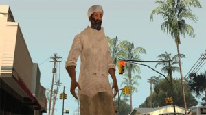 Create meme: gta san andreas, gta 5 mods, bin Laden