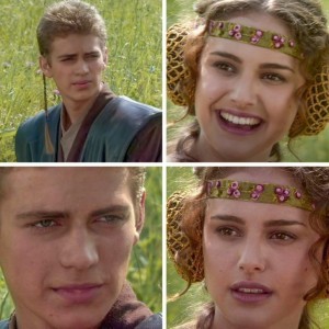 Create meme: star wars padme, Anakin Skywalker and Padme Meme, Star wars Anakin and Padme