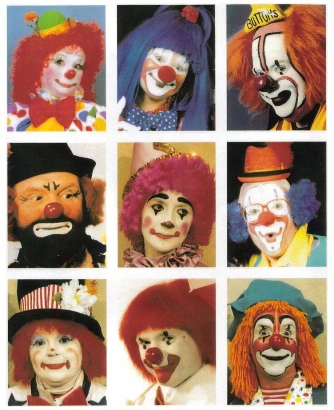 Создать мем: клоун цирк, клоунский грим, клоунский грим на лице