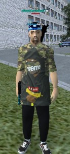 Create meme: GTA San Andreas grove street clothes, gta san andreas skin, San Andreas skin 135