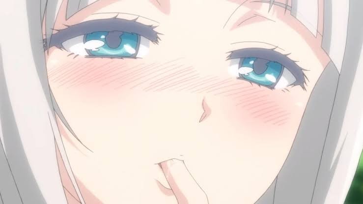 Create meme: ahegao's eyes, anime shimoneta, A world without dirty jokes Anna