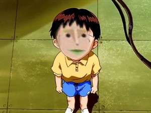Create meme: Shinji, figure