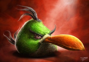 Создать мем: sam spratt angry birds, злая птичка, птицы из энгри бердз