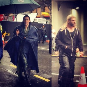 Создать мем: Loki and Thor Ragnarok shooting