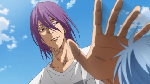 Create meme: kuroko basketball, basketball kuroko murasakibara, murasakiiro Atsushi