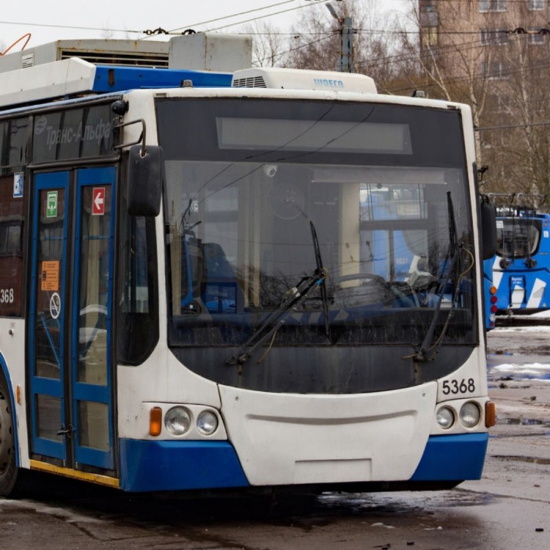 Create meme: trolleybuses of Saint Petersburg, trolleybus of trolls 6206, trolley Park 