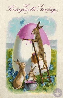 Create meme: happy easter easter bunny, easter greeting cards, Easter cards