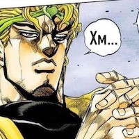 Create meme: Dio from jojo, jojo dio Brando, dio jojo