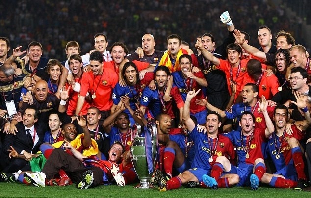 Create meme: Barcelona 2009, Champions League Barcelona, Barcelona team 2009