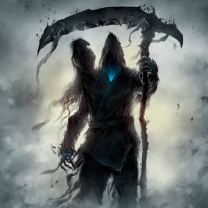 Create meme: Reaper, fantastic character, grim Reaper fantasy art
