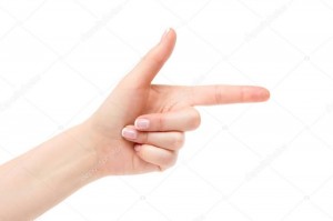 Создать мем: index finger, изолированный, идея палец