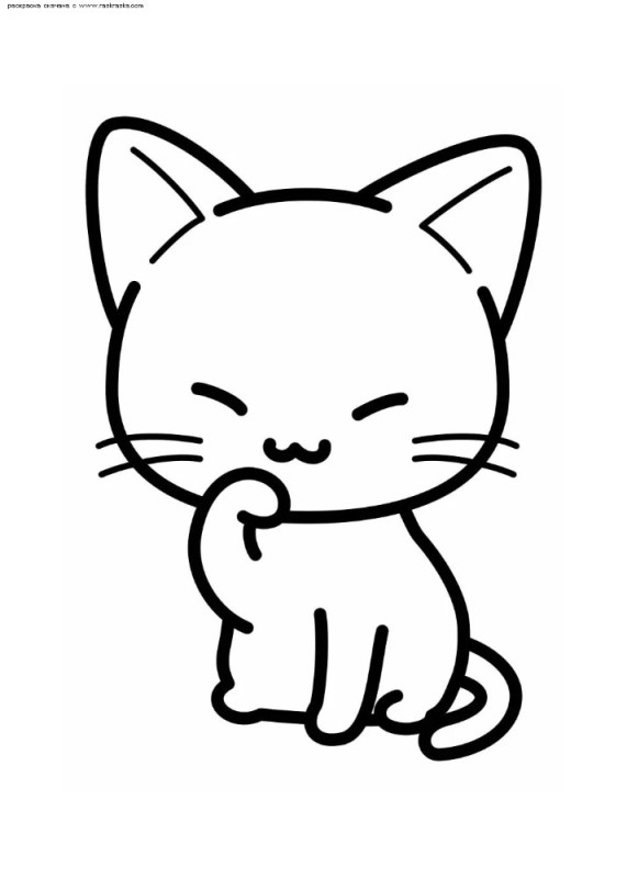 Create meme: cute cats coloring book, coloring pages of cute cats, seals for managing the