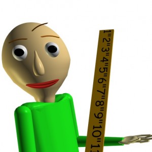 Create meme: baldi basics, the game's basics baldi'classic, baldi s