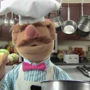 Создать мем: swedish, the muppet show, chef