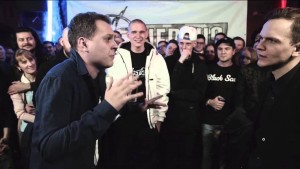 Создать мем: oxxxymiron vs хованский, фото версуса, Versus Battle