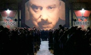 Create meme: 1984 big brother in Russia, 1984 George Orwell big brother, Orwell 1984 big brother