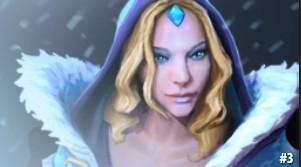 Create meme: dota 2 hero, dota , crystal maiden dota