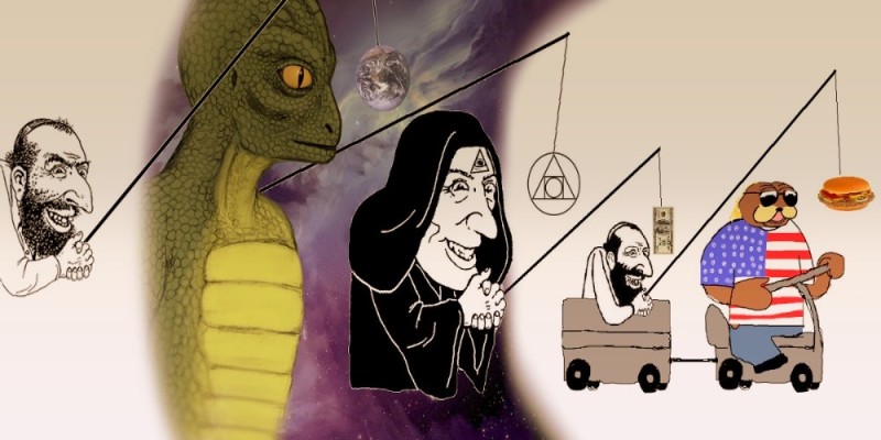 Create meme: reptilians the Illuminati, reptilians , conspiracy theory of the reptilians